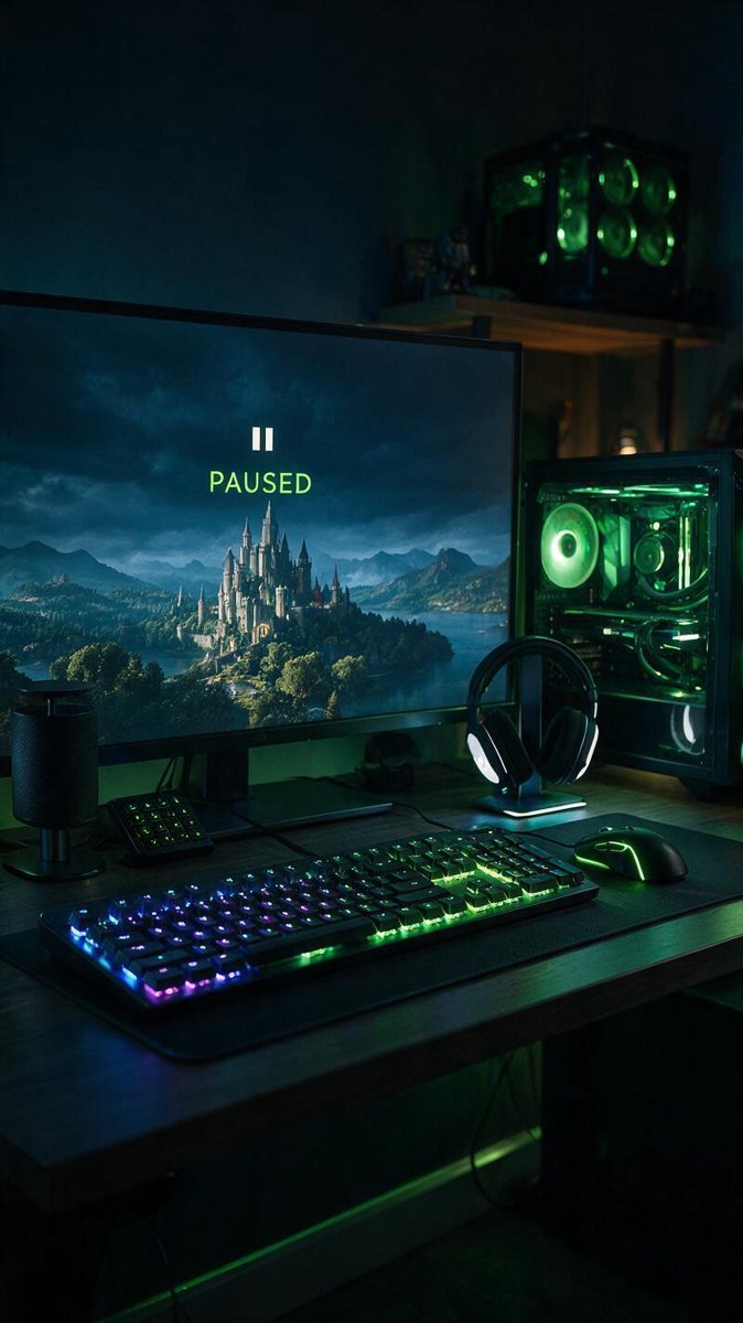 Gaming battlestation at night — where players are already rethinking their platform loyalty