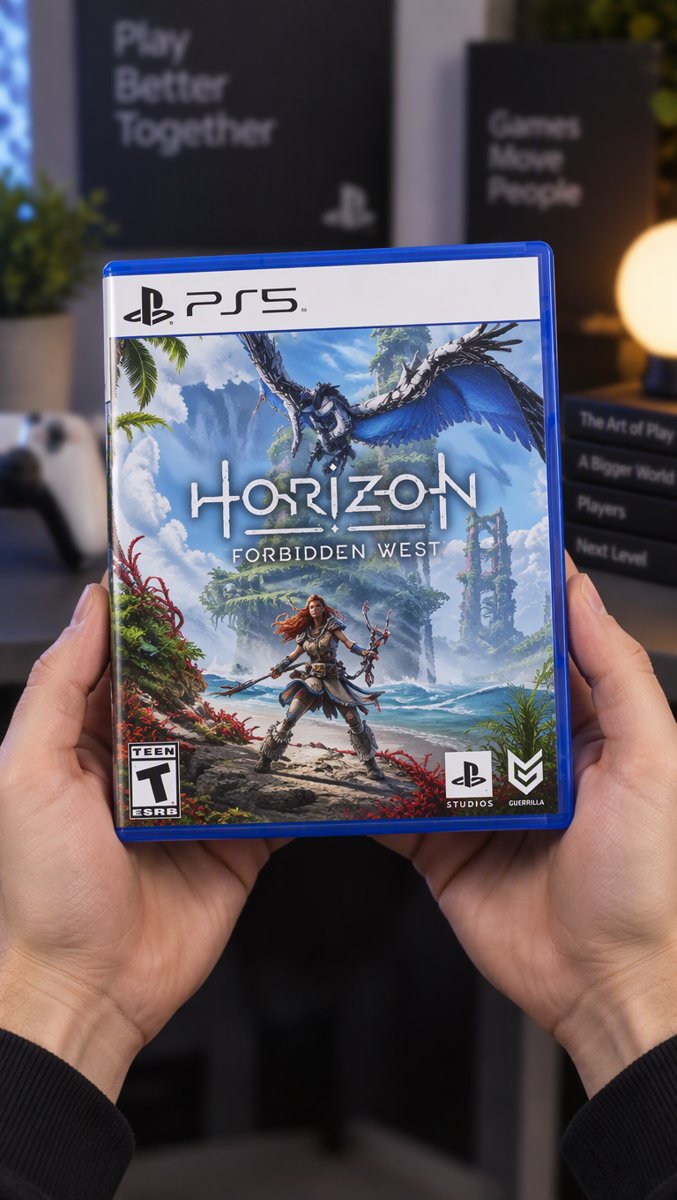 A physical game case held high — exactly what NISA's CEO says he's negotiating to keep on shelves