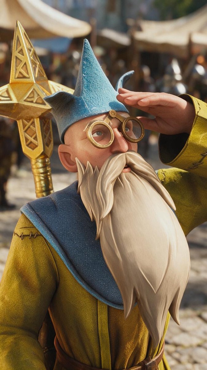 The animated RuneScape series lands in this exact 3D style — and if the saluting wizard is any indication, someone at Jagex has been paying attention