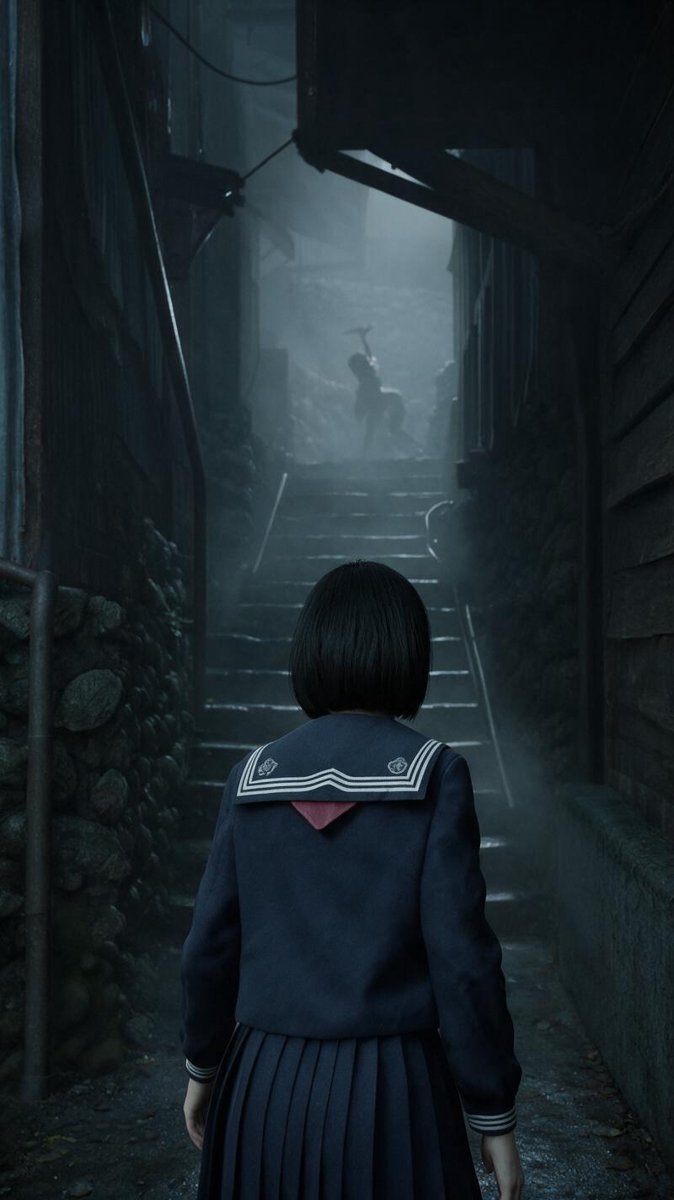 Silent Hill f sends a schoolgirl down a fog-choked alley — proof brand-new stories, not just remakes, can carry this series