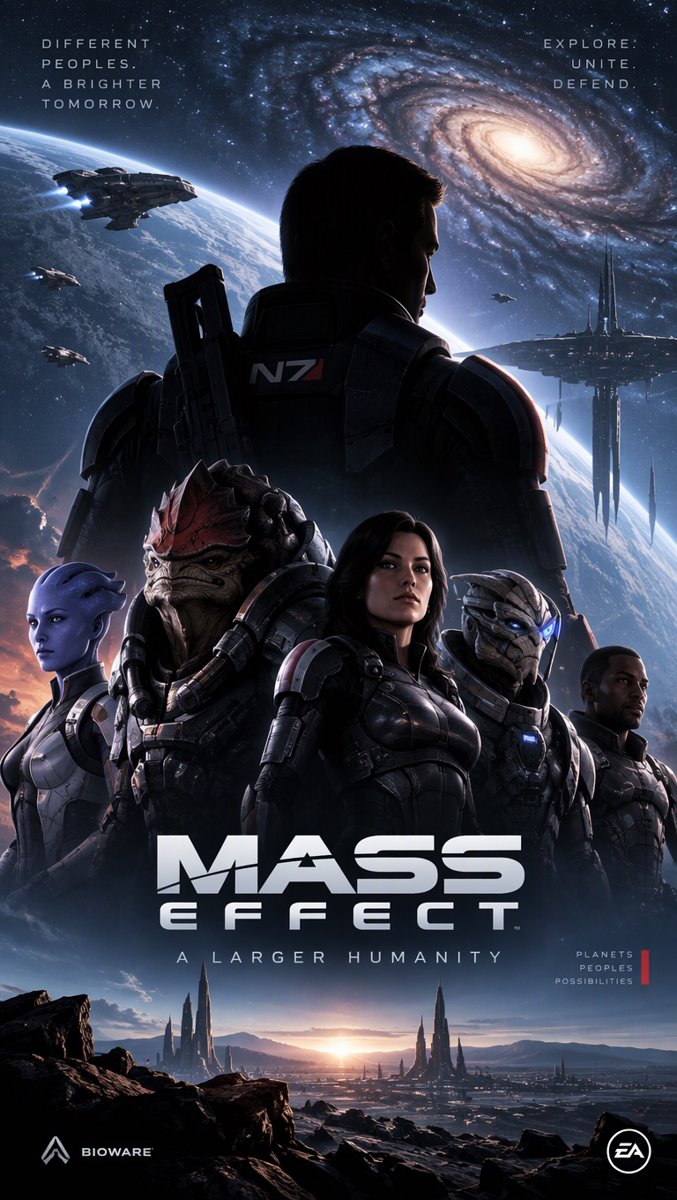 Mass Effect key art — a genre-defining legacy