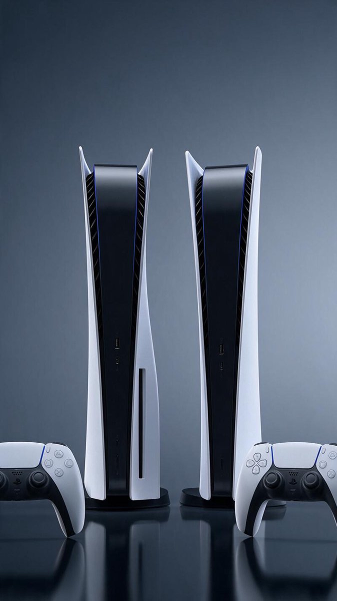 Official PS5 console and DualSense controllers, the hardware at the center of the Playden jailbreak