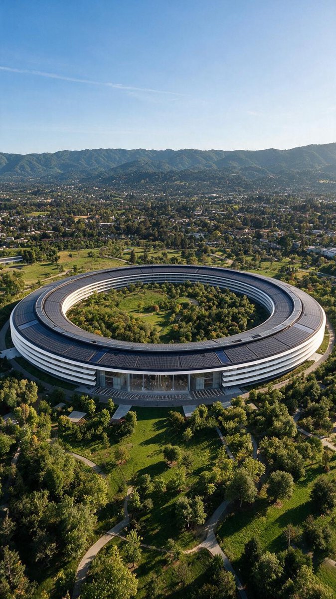 Apple Park aerial