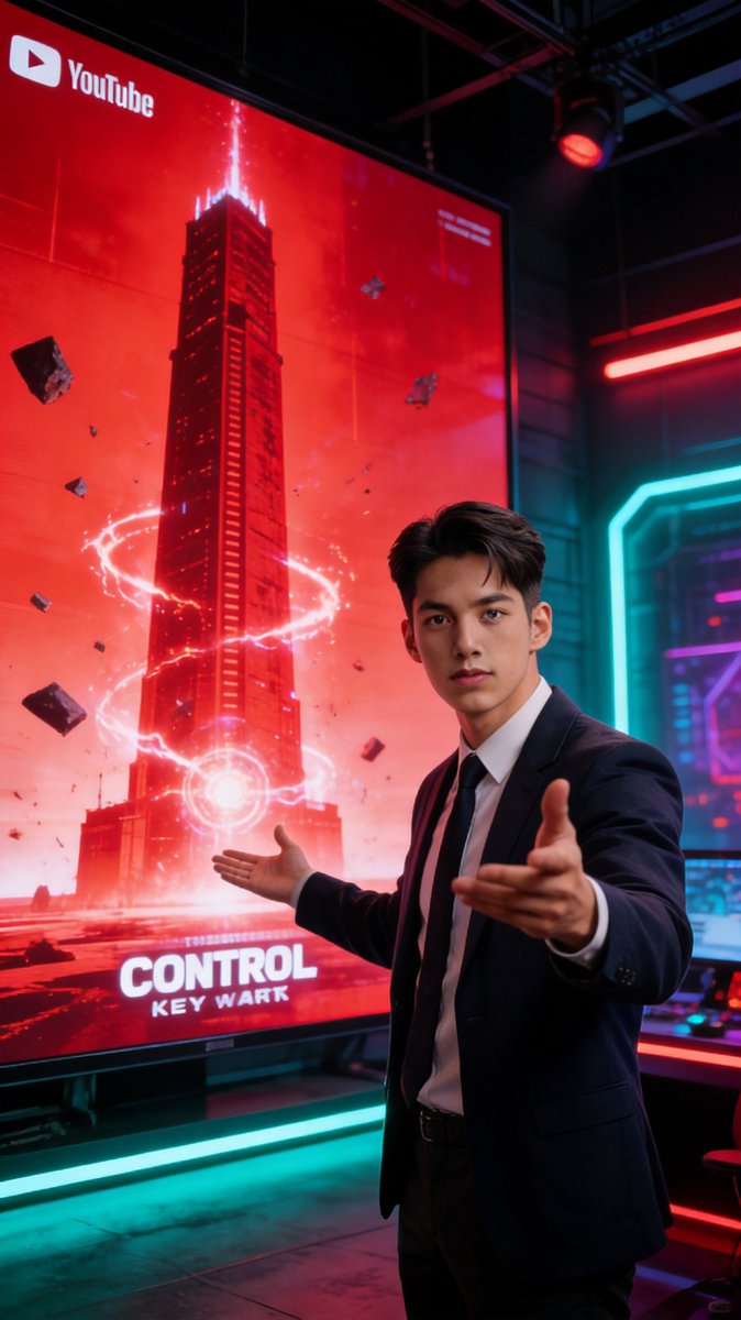 Leo 片尾 CTA — 霓虹電競室 x 控制共振主題
