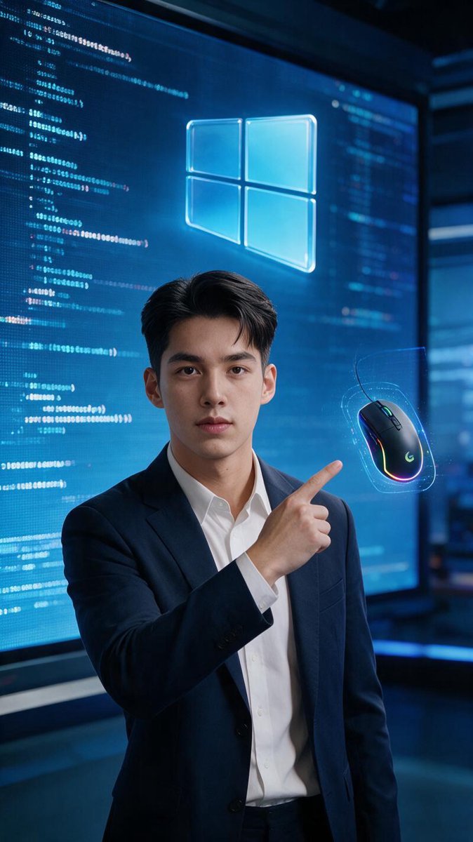Leo 片尾 CTA 卡 — Windows 11 主題場景