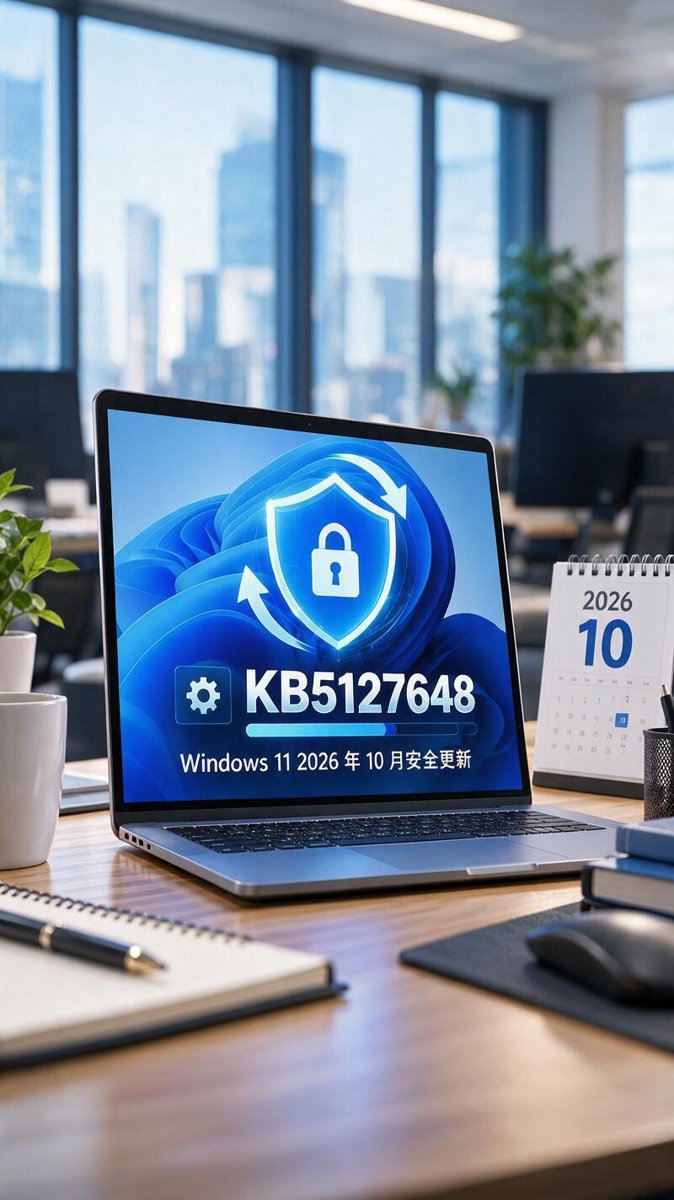 Windows 11 KB5127648 安全更新畫面新聞圖