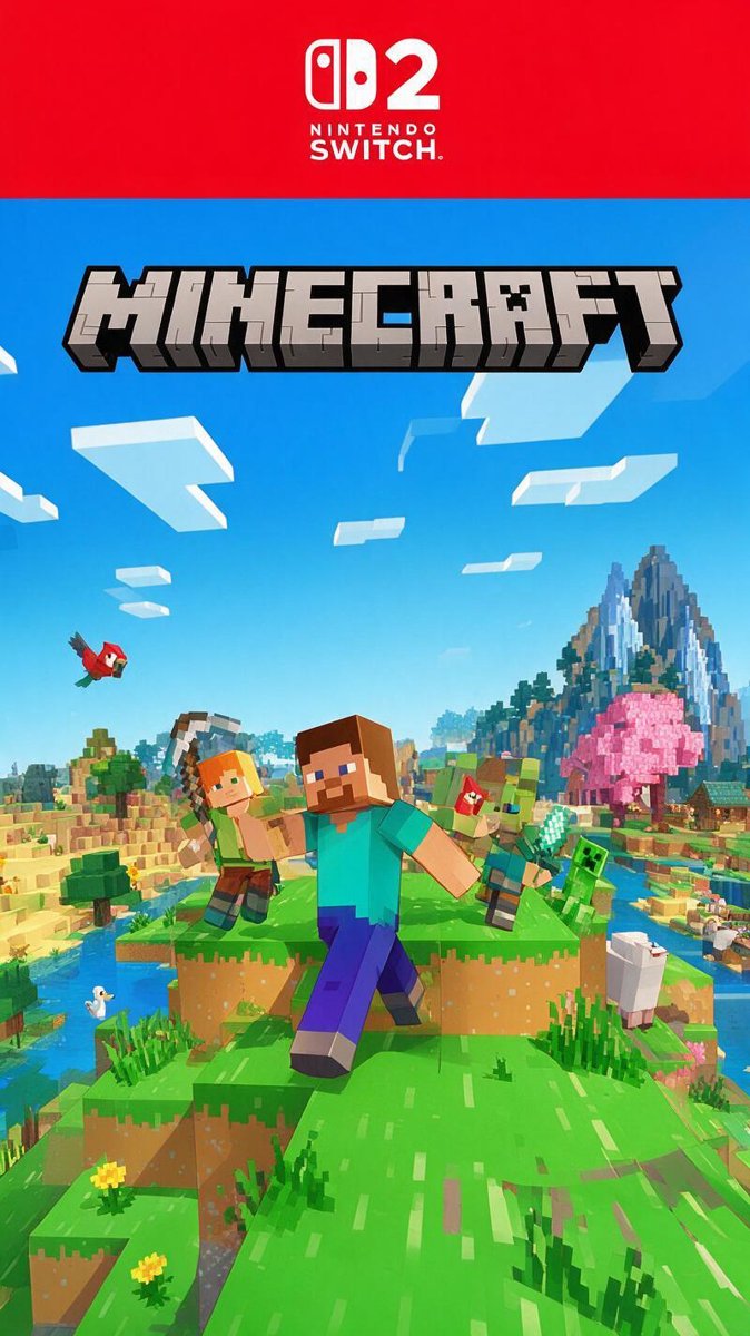 新聞圖 1 — Minecraft Switch 2 主視覺重構