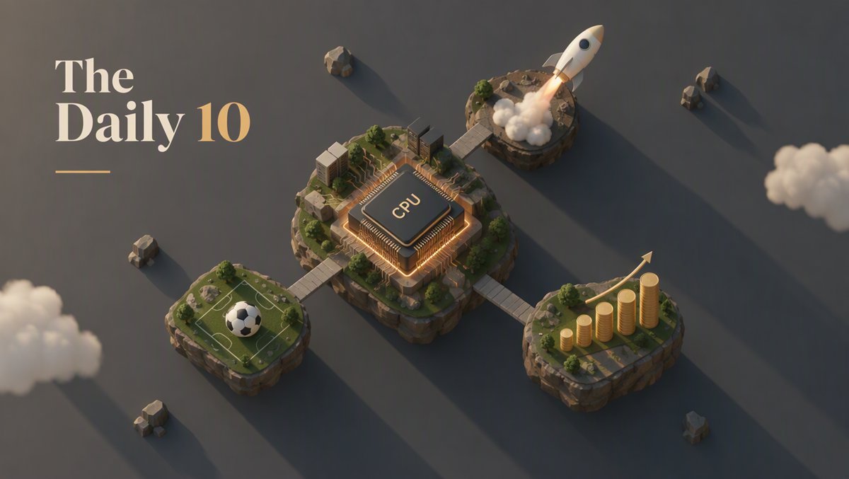 🔥 The Daily 10: September 22, 2026 — Alibaba's Chip Flex, Starship's Orbit Shot, and Mbappé Passes Messi