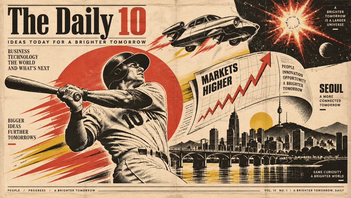 🔥 The Daily 10: October 16, 2026 — Milwaukee's Miracle, Musk's Hovercar, and Seoul's Big Exhale