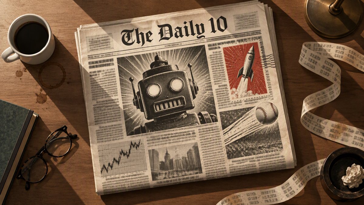 🔥 The Daily 10: October 27, 2026 — Anthropic Puts Doom in Its Own Fine Print, Nvidia Buys a Seat Next to Zuck, and Milwaukee Is One Win From Glory