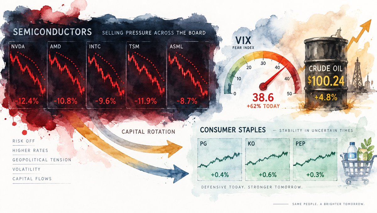 🔴 Turning Point Alert: A Fourth Straight 0-for-5 as Oil Tops $100 and the VIX Spikes 22% — Every Chip's Escape Route Is Now Double-Digits Away — October 16, 2026