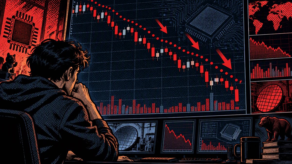 🔴 Turning Point Alert: Day 8 All-Bear — Five Red Closes and Every Escape Route Widens Again as AI-Debt Fear and $111 Oil Sink the Chips — October 22, 2026